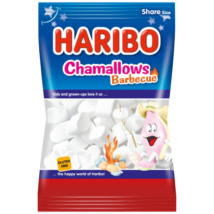 Маршмелоу бонбони Haribo Chamallows Barbecue, 175гр.